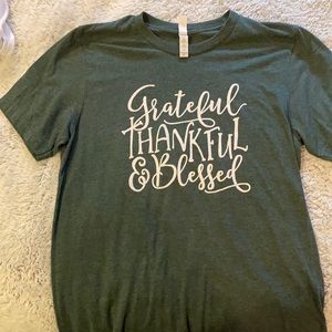 Boutique bella canvas grateful thankful blessed
